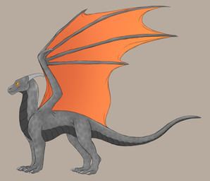 ambiguous_gender claws feral grey_background horn membrane_(anatomy) membranous_wings orange_eyes scales simple_background solo standing tail wings ghuran european_mythology mythology varyn_(character) dragon mythological_creature mythological_scalie scalie western_dragon 2019 absurd_res digital_media_(artwork) hi_res source_request unavailable_at_source