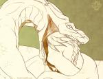 2015 ambiguous_gender anthro anthro_pred anthro_prey braided_hair digital_media_(artwork) duo fangs felid gaping_mouth hair head_first interspecies keedot larger_pred lion male male/male male_pred male_prey mammal mane nude open_mouth oral_vore pantherine partially_inside piercing raja_(keedot) reptile scalie sharp_teeth simple_background skiefire snake snake_hood soft_vore swallowing teeth vore