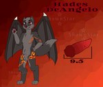 animal_genitalia anthro balls big_penis fully_sheathed fur genitals grey_body grey_fur grey_hair hair horned_wings inner_ear_fluff knot lava male markings muscular pawpads paws penis red_eyes red_nose red_pawpads sheath simple_background smile solo tail tuft wings mistystar mythology canid canine canis dragon hybrid mammal mythological_creature mythological_scalie scalie wolf digital_media_(artwork) hi_res