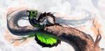 2017 ambiguous_gender digital_media_(artwork) dragon feral green_eyes hi_res horn iovin mythological_creature mythological_scalie mythology scales scalie solo