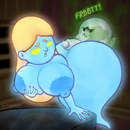 areola big_areola big_breasts big_butt blonde_hair blotchy_areola blue_body breast_grab breasts butt colored_nails disgust duo erection fart fart_cloud fart_fetish farting_on_another farting_on_face farting_on_penis female foreskin genitals glans hair hand_on_breast hot_dogging huge_butt humanoid_genitalia humanoid_penis keyboard_instrument lips long_hair looking_back male male/female musical_instrument nails nipple_dip nipples penis piano red_nails sex sound_effects text thick_lips vowelless vowelless_sound_effect pincoosh luigi's_mansion mario_bros nintendo melody_pianissima boo_(mario) ghost human mammal spirit 1:1 artist_name digital_media_(artwork) hi_res