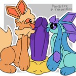 1:1 aliasing animal_genitalia animated balls big_balls big_penis blue_body butters_(theenyface) collaborative collaborative_fellatio collaborative_sex digital_media_(artwork) eeveelution fellatio female feral feral_penetrated flareon flat_colors frame_by_frame generation_1_pokemon generation_4_pokemon genitals glaceon group humanoid_genitalia humanoid_penis interspecies licking loop male male/female narrowed_eyes nintendo oral orange_body penetration penile penis penis_lick pokemon pokemon_(species) pokephilia purple_penis sex sheath short_playtime tail theenyface tongue tongue_out trio