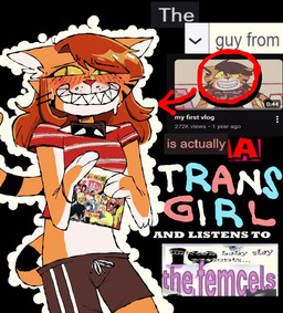 athletic_wear blush bodily_fluids bottomwear clothed clothing collar crop_top female flustered fur green_eyes gym_bottomwear gym_shorts hair handpaw holding_album holding_object lgbt_pride long_hair long_tail markings nervous nervous_smile orange_body orange_fur pattern_clothing pattern_shirt pattern_topwear paws pride pride_colors red_hair sharp_teeth shirt shorts solo spiked_collar spikes stated_gender stated_sexuality stated_trans striped_clothing striped_markings striped_shirt striped_tail striped_topwear stripes sweat sweatdrop tail tail_markings teeth text topwear transgender_pride_colors ignorethisthanks lgbt_pride_month iggy_(ignorethisthanks) felid mammal pantherine tiger 2026 animated better_version_at_source digital_drawing_(artwork) digital_media_(artwork) english_text half-length_portrait no_sound portrait short_playtime tagme video trans_(lore) trans_woman_(lore)