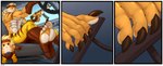 5_fingers abs accessory anthro blonde_hair bottomwear brown_bottomwear brown_clothing brown_fingerless_gloves brown_gloves brown_handwear brown_headband brown_stripes cheek_tuft claws closed_smile clothing driving facial_tuft fangs feet fingerless_gloves fingers foot_fetish foot_focus footwear fur fur_markings fur_tuft gloves gun hair handwear headband holding_gun holding_object holding_ranged_weapon holding_weapon humanoid_feet inside_vehicle male markings mouth_closed muscular muscular_anthro muscular_male orange_body orange_fur plantigrade plushie ranged_weapon sitting smile solo steering_wheel striped_body striped_fur stripes teeth toe_claws toeless_footwear tuft weapon white_body white_fur yellow_bottomwear yellow_clothing canid_kaiba epic_games fortnite meowscles meowtooth domestic_cat felid feline felis mammal pantherine tiger comic hi_res