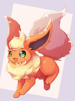 3_toes :3 ambiguous_gender big_ears big_tail black_inner_ear cute_fangs fangs feet feral fluffy fluffy_tail fur glistening glistening_body glistening_eyes glistening_fur green_eyes head_tuft kemono long_ears monotone_tail multicolored_body multicolored_fur neck_tuft open_:3 open_mouth open_smile orange_body orange_ears orange_fur pink_body pink_fur pink_tail pink_tongue quadruped side_view simple_background smile solo standing tail teeth thick_tail toes tongue tuft yellow_body yellow_fur komu_nyan nintendo pokemon eeveelution flareon generation_1_pokemon mammal pokemon_(species) 2020 3:4 colored digital_media_(artwork) hi_res shaded