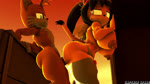 anthro big_breasts big_nipples breasts duo erect_nipples female genitals humanoid_genitalia male male/female nipples penetration penis sex vaginal vaginal_penetration captain_spade sega sonic_the_fighters sonic_the_hedgehog_(series) team_fortress_2 valve heavy_(team_fortress_2) honey_the_cat miles_prower canid canine domestic_cat felid feline felis fox mammal 3d_(artwork) 3d_animation animated digital_media_(artwork) hi_res no_sound webm