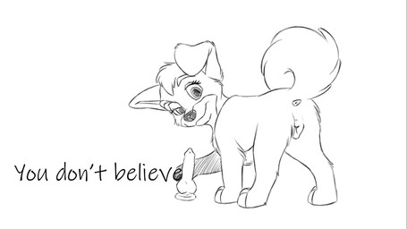 anatomically_correct anatomically_correct_genitalia anatomically_correct_vulva animal_dildo animal_genitalia animal_sex_toy animal_vulva anus blush blush_lines bodily_fluids canine_genitalia canine_vulva canine_vulva_from_the_front dialogue dildo dildo_fellatio dildo_in_vagina dildo_insertion dildo_plug female female_feral female_penetrated feral genitals knot knotted_dildo knotting looking_at_viewer looking_pleasured masturbation orgasm orgasm_face penetration sex sex_toy sex_toy_fellatio sex_toy_in_vagina sex_toy_insertion solo speech_bubble stuck_knot tail teeth text tongue vaginal vaginal_knotting vaginal_masturbation vaginal_orgasm vaginal_penetration vulva young young_feral smitty_g the_giant_hamster zica disney lady_and_the_tramp angel_(lady_and_the_tramp) canid canine canis domestic_dog mammal 16:9 2d_animation animated english_text frame_by_frame hi_res long_playtime no_sound video widescreen
