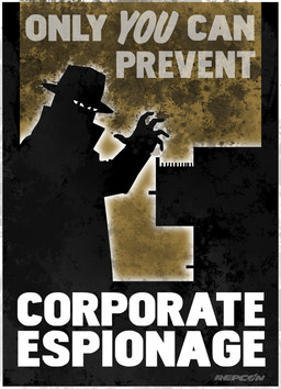 5_fingers ambiguous_gender border clothing fingers hat headgear headwear humor not_furry poster poster_template propaganda propaganda_poster silhouette solo text thief white_border deadjackal fallout microsoft human mammal english_text grandfathered_content hi_res lol_comments reaction_image redraw