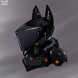 ambiguous_gender anthro armor future futuristic headgear helmet science_fiction solo tacticalfur ambiguous_species 1:1 2017 portrait