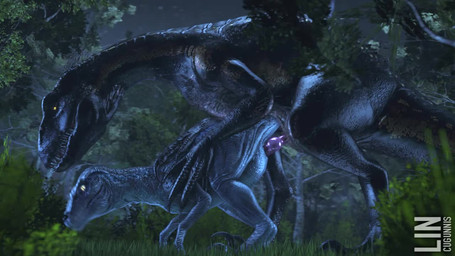 animal_genitalia bite claws cloaca cloacal cloacal_penetration cloacal_penis duo erection female female_penetrated feral feral_on_feral feral_penetrated feral_penetrating feral_penetrating_feral forced forced_cloacal from_behind_position genitals horizontal_cloaca interspecies knot knot_fucking larger_male licking male male/female male_penetrating male_penetrating_female neck_bite neck_lick open_mouth outside penetration penile penile_penetration penis penis_in_cloaca rape sex sharp_teeth sickle_claw size_difference smaller_female smaller_penetrated teeth toe_claws tongue tongue_out lincugunnis ark_survival_(series) jurassic_park jurassic_world universal_studios blue_(jurassic_world) ripper_(jurassic_world) dinosaur dromaeosaurid indoraptor prehistoric_species reptile saurischian scalie theropod velociraptor 16:9 3d_(artwork) 3d_animation animated digital_media_(artwork) no_sound short_playtime source_filmmaker_(artwork) video widescreen