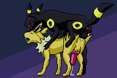 anal anal_knotting anal_penetration animal_genitalia animal_penis balls black_body black_fur bodily_fluids canine_genitalia canine_penis cum cum_in_ass cum_inside duo erection eyes_closed feral feral_on_feral feral_penetrated feral_penetrating feral_penetrating_feral fur genital_fluids genitals knot knotting male male/male male_penetrated male_penetrating male_penetrating_male markings open_mouth orgasm penetration penile penile_penetration penis red_eyes sex simple_background step_position yellow_body yellow_fur yellow_markings pokegontc nintendo pokemon canid canine eeveelution generation_1_pokemon generation_2_pokemon jolteon mammal pokemon_(species) umbreon 2020 3:2 digital_media_(artwork) pixel_(artwork)