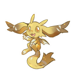 3_fingers 3_toes ambiguous_gender anthro countershading feet fingers glistening glistening_body horn looking_at_viewer markings membrane_(anatomy) membranous_wings open_mouth simple_background smile solo tail toes tongue white_markings wings yellow_arms yellow_body yellow_ears yellow_eyes yellow_feet yellow_hands yellow_horn yellow_legs yellow_sclera yellow_skin yellow_tail yellow_wings young foursukey doratama mythology illusia_(doratama) baby_dragon_(doratama) dragon mythological_creature mythological_scalie scalie 1:1 2025 digital_drawing_(artwork) digital_media_(artwork)