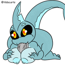 anthro blue_body breasts duo fellatio female genitals heart_eyes heart_symbol male male/female nipples non-mammal_nipples oral penile penis sex shortstack shortstack_female tail vein veiny_penis yellow_eyes tibbs aquatic fish shark 1:1 2020 digital_media_(artwork) hi_res