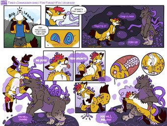 animal_genitalia animal_penis anthro anthro_on_feral aphrodisiac back_tentacles balls belly_rub bestiality bodily_fluids canine_genitalia canine_penis cave corruption cum dialogue duo egg egg_in_ass egg_insertion eggnant feral fungus genital_fluids genitals hiking hypnosis knot licking male male/male mind_control oral oviposition ovipositor penile penis penis_lick pheromones pregnant sex size_difference spores tentacle_ovipositor tentacles text tongue tongue_out transformation unusual_bodily_fluids unusual_cum unusual_genital_fluids conditional_dnp lustylamb bear canid canine fox mammal 4:3 english_text