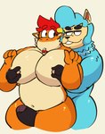 anthro big_butt big_pecs butt cheating_husband duo from_behind_position huge_butt huge_pecs male male/male muscular nipple_fetish nipple_play pecs sex simple_background slightly_chubby thigh_sex wide_hips janjauwu animal_crossing mythology nintendo cyrus_(animal_crossing) lucio_(lucio_soliz) alpaca camelid dragon humanoid mammal mythological_creature mythological_scalie scalie absurd_res hi_res