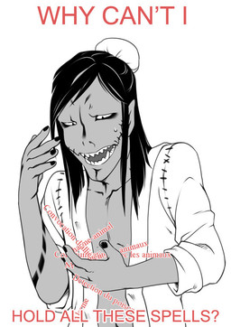 clothed clothing hair humanoid_pointy_ears male not_furry pointy_ears red_text simple_background solo text white_background viddharta-joshua dungeons_and_dragons hasbro wizards_of_the_coast olgoi_khorkhoi humanoid orc english_text meme monochrome