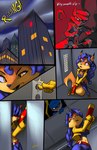 2014 anthro canid canine carmelita_fox comic digital_media_(artwork) female fox gun hook male mammal procyonid raccoon ranged_weapon sly_cooper sly_cooper_(series) sony_corporation sony_interactive_entertainment sucker_punch_productions thefuckingdevil weapon