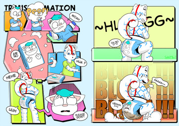 anthro diaper diaper_transformation duo feces grunting inanimate_transformation male male/male poof_effect pooping soiled_diaper soiling soiling_diaper speech_bubble text transformation transformation_sequence unclean_diaper used_diaper conditional_dnp scoty_doodlerz animate_inanimate canid canine diaper_creature mammal comic english_text hi_res