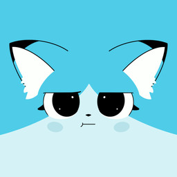 ambiguous_form auburn(fennespresso) blush blush_stickers eyelashes inner_ear_fluff long_eyelashes looking_at_viewer male pouty solo tuft fennespresso canid canine fox mammal 1:1 hi_res icon