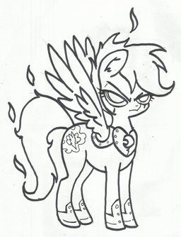 2013 angry anibaruthecat armor corruption cub cutie_mark equine evil female feral friendship_is_magic fur hair horse my_little_pony pegasus pony scootaloo_(mlp) sketch solo wings young
Rating: Safe
Score: 4
User: darknessRising
Date: November 04, 2013