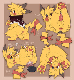 anal_orgasm anthro anus ass_up balls blush bodily_fluids bottomless bottomless_anthro bottomless_male butt clothed clothing cum cum_in_ass cum_inside cum_on_face cum_on_own_face cum_on_self cum_while_penetrated disembodied_penis dripping duo ejaculation erection fur genital_fluids genitals hands-free legs_up male male/male male_focus moan orgasm pawpads penetration penis poncho precum precum_drip presenting presenting_hindquarters red_cheeks semi-anthro smile solo solo_focus tail tapering_penis yellow_body yellow_fur decodecker nintendo pokemon generation_1_pokemon mammal pikachu pokemon_(species) rodent hi_res portrait