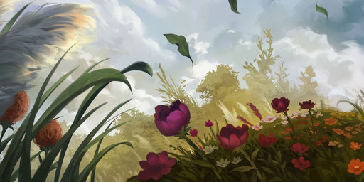 4_wings accessory ambiguous_gender anthro beak cloud day duo feet feral flower flying forest fur furgonomics grass grey_body grey_fur holding_melee_weapon holding_object holding_sword holding_weapon melee_weapon multi_wing open_mouth outside plant ribbons standing sword tail tail_accessory tail_ribbon talons text toes tree weapon whiskers wings narendra_bintara_adi hasbro magic:_the_gathering wizards_of_the_coast mabel_(magic:_the_gathering) avian mammal mouse murid murine rodent absurd_res digital_media_(artwork) english_text hi_res long_image official_art wide_image female_(lore)