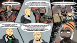 16:9 4k absurd_res anon_(snoot_game) anthro bald biped bodily_fluids bone_frill brown_body brown_hair brown_scales cavemanon_studios clothed clothing colored comic comic_panel dialogue duo_in_panel eyeless faceless_character faceless_human faceless_male female floral_clothing floral_pattern floral_print frill_(anatomy) fuegosonic93 glaring glaring_at_another goodbye_volcano_high grabbing_head green_clothing green_shirt green_topwear grey_body grey_clothing grey_jacket grey_scales grey_topwear group hair hand_on_head hi_res human jacket light-skinned_male light_body light_skin male mammal membrane_(anatomy) membranous_wings naser_(gvh) open_mouth orange_body orange_eyes pterodactylus pterosaur reptile ripley_(snoot_game) scales scalie scared shirt snoot_game snout solo_in_panel spanish_text speech_bubble surprise surprised_expression sweat text topwear trio wide_eyed widescreen wings yellow_eyes