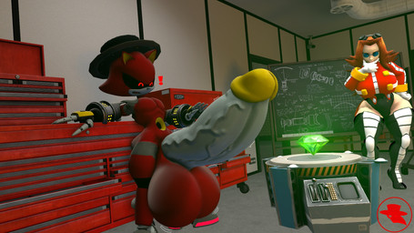anthro balls big_balls big_breasts big_penis boots breasts chaos_emerald clothing crossgender duo erection female footwear gem genitals gloves hair handwear hat headgear headwear huge_balls huge_penis hyper hyper_balls hyper_genitalia hyper_penis jacket machine male mark_(boiboi9999) not_furry penis shocked shoes simple_background topwear boiboi9999 passbass sega sonic_the_hedgehog_(series) dr._eggma'am dr._eggman fan_character animal_humanoid eulipotyphlan human humanoid mammal robot 16:9 3d_(artwork) digital_media_(artwork) hi_res source_filmmaker_(artwork) widescreen
