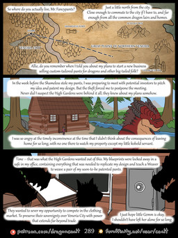 anthro black_horn black_stripes blue_body brown_hair chalkboard dialogue female forest fur furaffinity_logo green_eyes group hair horn male map multi_horn name_in_dialogue offscreen_character outside overbite page_number patreon_logo plant red_body red_fur river safe_(container) shadow silhouette stripes text three_frame_image tree rimentus furaffinity mythology patreon coalt gemm_(rimentus) dragon kobold mythological_creature mythological_scalie scalie wingless_dragon comic english_text hi_res multiple_scenes url