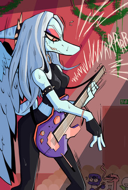 alternative_fashion anthro bong clothing crop_top drugs electric_guitar female goth group guitar leather leather_clothing male midriff musical_instrument plucked_string_instrument shirt stoned string_instrument substance_intoxication topwear wings ponporio cavemanon_studios goodbye_volcano_high ko_op_(game_developer) snoot_game anon_(snoot_game) fang_(gvh) reed_(gvh) trish_(gvh) ceratopsian ceratopsid chasmosaurine dinosaur dromaeosaurid human mammal marginocephalian ornithischian prehistoric_species pterosaur reptile saurischian scalie theropod triceratops velociraptor absurd_res hi_res