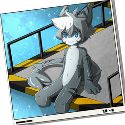 anthro arm_fin arm_markings blue_eyes ear_markings facial_markings fin glistening glistening_body glistening_eyes grey_body grey_markings hair head_markings leg_markings male markings multicolored_body navel partially_submerged photo pointy_ears shark_tail sitting smile solo tail tail_fin tail_markings two_tone_body water white_body white_hair young young_anthro young_male gaogomon changed_(video_game) tiger_shark_(changed) aquatic fish hybrid requiem_shark shark tiger_shark 1:1 2023 absurd_res hi_res