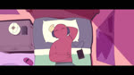 anthro bed bed_shaking creaking electronics furniture headphones loud_sex lying lying_on_bed male moan music offscreen_sex on_bed phone red_body relaxing roaring solo peculiart caesar_(peculiart) faceless_(species) monster 16:9 2022 2d_animation animated long_playtime sound webm widescreen