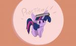 book chibi female smile solo woofarin friendship_is_magic hasbro my_little_pony twilight_sparkle_(mlp) equid equine horse mammal pony