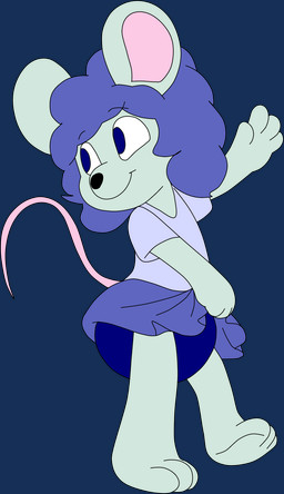 3_toes 4_fingers abdl androgynous anthro barefoot big_diaper black_nose blue_bottomwear blue_clothing blue_diaper blue_eyes blue_hair blue_miniskirt blue_shirt blue_skirt blue_t-shirt blue_topwear bottomwear clean_diaper closed_smile clothed clothing clothing_lift curly_hair diaper diaper_under_clothing diaper_under_skirt exposed_diaper feet femboy fingers fur furless_tail gesture green_arms green_body green_chest green_ears green_face green_feet green_fur green_hands green_legs green_neck green_paws green_snout green_torso hair handpaw happy hindpaw holding_bottomwear holding_clothing holding_object holding_skirt long_tail looking_at_another male messy_hair miniskirt miniskirt_lift mouse_ears mouse_tail mouth_closed multicolored_ears paws pink_inner_ear pink_tail raised_arm raised_leg raised_tail rodent_ears rodent_tail shirt short_sleeved_shirt short_sleeves shoulder_length_hair simple_background skirt skirt_lift smile smiling_at_another solo t-shirt tail toes topwear transparent_background v-neck waving waving_hand wavy_hair wearing_diaper agumonofalchemy hal_cotta mammal mouse murid murine rodent alpha_channel digital_drawing_(artwork) digital_media_(artwork) full-length_portrait hi_res portrait nonbinary_(lore)