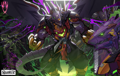 anthro armor belt bottomwear clothing furgonomics gloves handwear loincloth male purple_body scarf solo spread_wings tail tail_clothing wings ptfoster bandai_namco digimon mythology mangmuang_(character) arresterdramon digimon_(species) dragon mythological_creature mythological_scalie scalie absurd_res hi_res