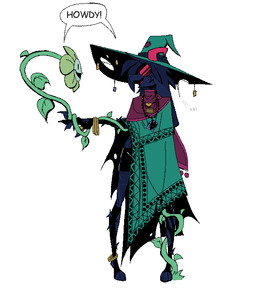 anthro black_body black_fur bracelet claws cloak clothed clothing duo eyewear femboy feral flower fur glasses hat headgear headwear horn jewelry looking_at_another magic_user male musical_instrument open_mouth pan_flute plant poncho shared_dialogue shared_speech_bubble simple_background speech_bubble text vines white_background wind_instrument wizard_hat woodwind_instrument xexeezy deltarune undertale undertale_(series) flowey_the_flower ralsei bovid caprine darkner elemental_creature flora_fauna flower_creature goat mammal english_text