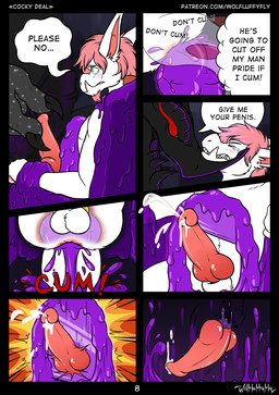 anal anal_penetration anus balls bdsm black_body bloodless bodily_fluids bondage bondage_chair bondage_furniture bound cave cock_and_ball_torture cum cum_peril dialogue duo erection feral forced forced_orgasm fur gaping gaping_anus genital_fluids genital_mutilation genital_removal genital_torture genitals glowing glowing_eyes gore gore_focus guillotine hair jewelry knotting magic magical_binding male male/male mutilation orgasm painless_gore penectomy penetration penis penis_touching pink_hair rape resisting resisting_orgasm restraints severed_body_part severed_genitals severed_penis sex size_difference slime speech_bubble tears text white_body white_fur wolfluffyfly mythology aethrus navos_(wordcaster) dragon drakator mythological_creature mythological_scalie scalie absurd_res comic english_text hi_res url