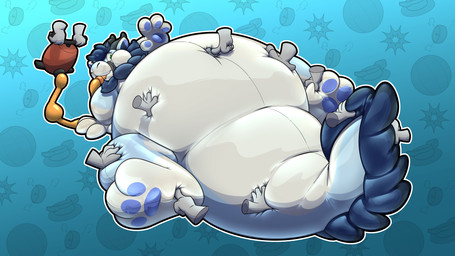 belly_rub blue_background disembodied_hand fur hand_on_belly hose hose_in_mouth hose_inflation inflatable inflation nozzle nozzle_on_belly pattern_background pool_toy simple_background tube_bulge yellow_hose jacfox mythology jettrax animate_inanimate dragon furred_dragon furred_scalie living_inflatable living_pool_toy mythological_creature mythological_scalie scalie 16:9 2020 hi_res widescreen