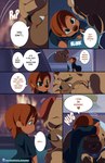 absurd_res b-ern canid canine canis comic daughter_(lore) dialogue disney domestic_dog english_text father_(lore) father_and_child_(lore) father_and_daughter_(lore) female furniture goof_troop hi_res inside mammal parent_(lore) parent_and_child_(lore) parent_and_daughter_(lore) roxanne's_dad roxanne_(goof_troop) sad sofa text young