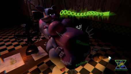 anthro belly belly_grab big_belly big_breasts breasts burping calling_for_help desk duo endosoma female female_pred flashlight freddy_mask_(fnaf) furniture glowing glowing_eyes holding_stomach huge_belly hyper hyper_belly machine muffled_speech onomatopoeia paper rumbling_stomach safe_vore same_size_vore sitting sitting_on_desk solo sound_effects struggling struggling_prey table text tongue tongue_out unseen_prey vore mr.bootylover octal_(modeler) five_nights_at_freddy's five_nights_at_freddy's_2 scottgames freddy_(fnaf) mangle_(fnaf) animatronic canid canine fox mammal robot 16:9 3d_(artwork) digital_media_(artwork) hi_res widescreen