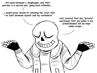 bone dialogue eyes_closed gesture male not_furry shrug skeleton solo text komododad deltarune undertale_(series) sans_(undertale) animated_skeleton humanoid undead 2025 4:3 black_and_white comic comic_sans digital_media_(artwork) english_text hi_res monochrome