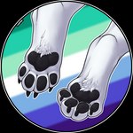 anthro claws feet foot_focus lgbt_pride male pawpads paws pride_color_background pride_colors simple_background solo toes vincian_pride_colors corrsk canid canine mammal 1:1 alpha_channel digital_media_(artwork) hi_res