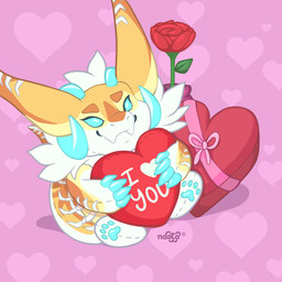 anthro box_of_chocolates candy chocolate dessert flower food heart_symbol holidays love male plant rose_(flower) solo naoto valentine's_day wickerbeast 1:1 hi_res