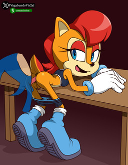 anal anal_penetration anthro bra breasts canon_couple clothing doggystyle female female_anthro from_behind_position interspecies male male_anthro panties penetration scut_tail sex short_tail sports_bra tail underwear vagabundovir2a1 archie_comics sega sonic_the_hedgehog_(archie) sonic_the_hedgehog_(comics) sonic_the_hedgehog_(series) sally_acorn sally_acorn_(post-sgw) sonic_the_hedgehog chipmunk eulipotyphlan ground_squirrel hedgehog mammal rodent sciurid absurd_res hi_res