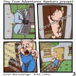 1:1 2018 anthro building butt clothing comic detailed_background digital_media_(artwork) domestic_pig hamton_j._pig hi_res house lirkov male mammal nude overalls solo suid suina sus_(pig) tiny_toon_adventures warner_brothers