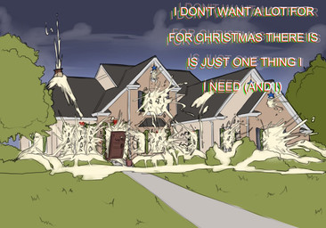 bodily_fluids breaking_glass building cloud cum cum_eruption cum_flooding cum_on_ground cum_on_plant cum_on_wall destruction door excessive_cum excessive_genital_fluids genital_fluids grass green_grass holidays house humor hyper hyper_cum light music night onomatopoeia orgasm outside plant rooftop shrub sky sound_effects text tree window zero_pictured marvolk all_i_want_for_christmas_is_you christmas no_nut_november 2021 colored english_text meme