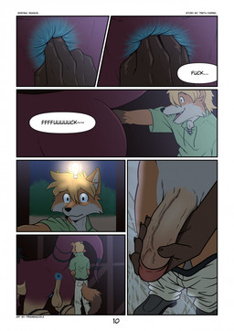 anal anal_fingering anal_fisting anal_penetration anthro anthro_on_feral anthro_penetrating anthro_penetrating_feral anus balls bestiality dialogue duo erection feral feral_penetrated fingering fisting genitals holding_penis interspecies male male/male male_penetrated male_penetrating male_penetrating_male masturbation penetration penile penile_masturbation penis rear_view sex tail prismanoodle bob_(bobthefelkin) canid canine felkin fox mammal comic hi_res