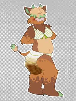 anthro belly bikini bodily_fluids bra clothed clothing crossdressing diaper feces genital_fluids male overweight pooping slightly_chubby soiled_diaper soiling soiling_diaper solo swimwear two-piece_swimsuit unclean_diaper underwear urine used_diaper using_diaper wet wet_diaper wetting wetting_diaper possumkiddo 2024 absurd_res hi_res