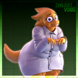 anthro belly big_belly buckteeth cartoon_eyes clothing coat eyewear female fingers_together freckled_face freckles glasses green_background huge_hips huge_thighs hunched_over lab_coat looking_at_viewer obese overweight pattern_background raised_tail round_glasses scales shy simple_background slightly_chubby smile solo tail teeth teeth_showing thick_thighs topwear two_tone_hands wearing_glasses white_clothing wide_hips yellow_body twilightv0ids twilightv0ids_(modeler) undertale undertale_(series) alphys monster scalie 1:1 3d_(artwork) absurd_res blender_(artwork) blender_cycles_(artwork) digital_media_(artwork) hi_res watermark