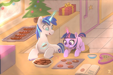 baking book cookbook cookie cooking duo female feral fetlocks food holidays horn kitchen magic male male/female tongue tongue_out wings darksly-z christmas friendship_is_magic hasbro my_little_pony mythology shining_armor_(mlp) twilight_sparkle_(mlp) equid equine mammal mythological_creature mythological_equine unicorn winged_unicorn 3:2 brother_(lore) brother_and_sister_(lore) sibling_(lore) sister_(lore)
